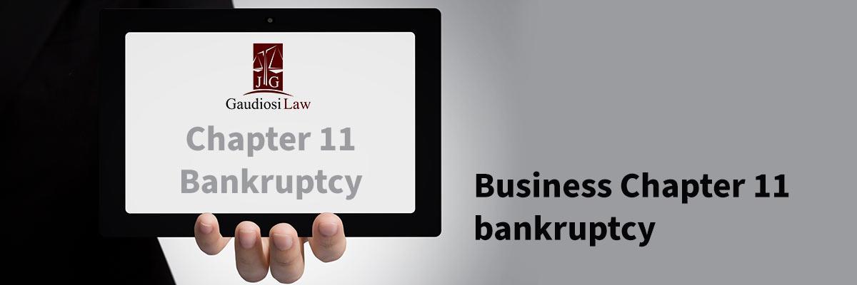 What is Business Chapter 11 bankruptcy